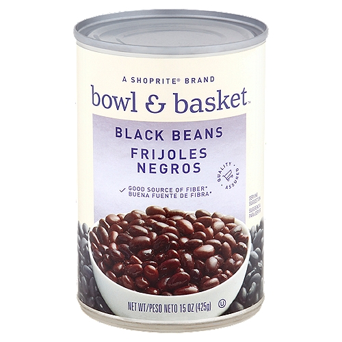 [SR] Bowl & Basket Black Beans, 15 oz(425g)