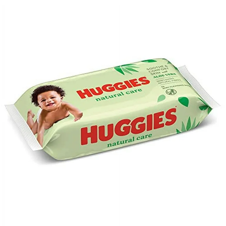 [FR] Huggies natural Aloe vera Baby Wipes, 56 ct Pack