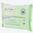 Alvira skin care eye&makeup removing wipes 25x