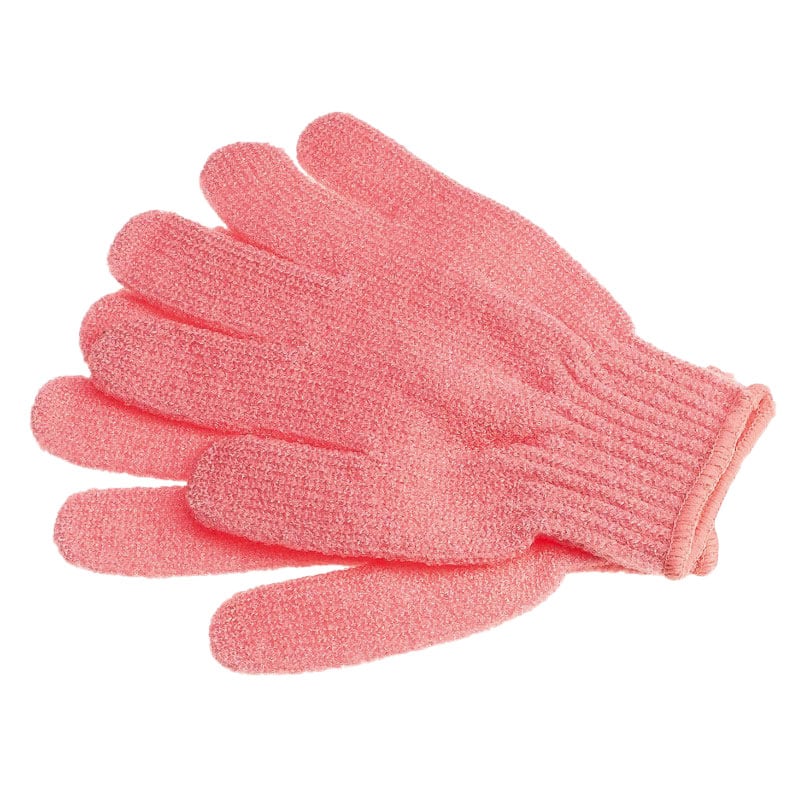 the bath shop gants exfoliants (rose)