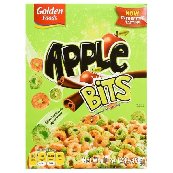 GF Brands Apple Bits Cereal with apple and cinnamon