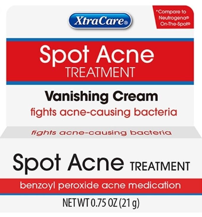 Xtracare Spot Acne Treatment Oil Free cream 0.75oz(21g)