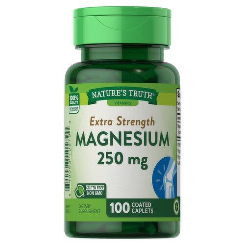 Nature's Truth Magnesium 250 mg (100coated caplets)