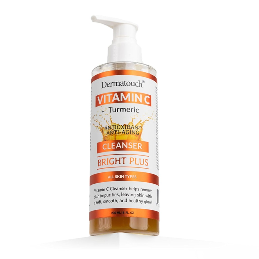 Dermatouch - Vitamin C + Turmeric - Antitoxidant Anti-Aging Cleanser Bright Plus