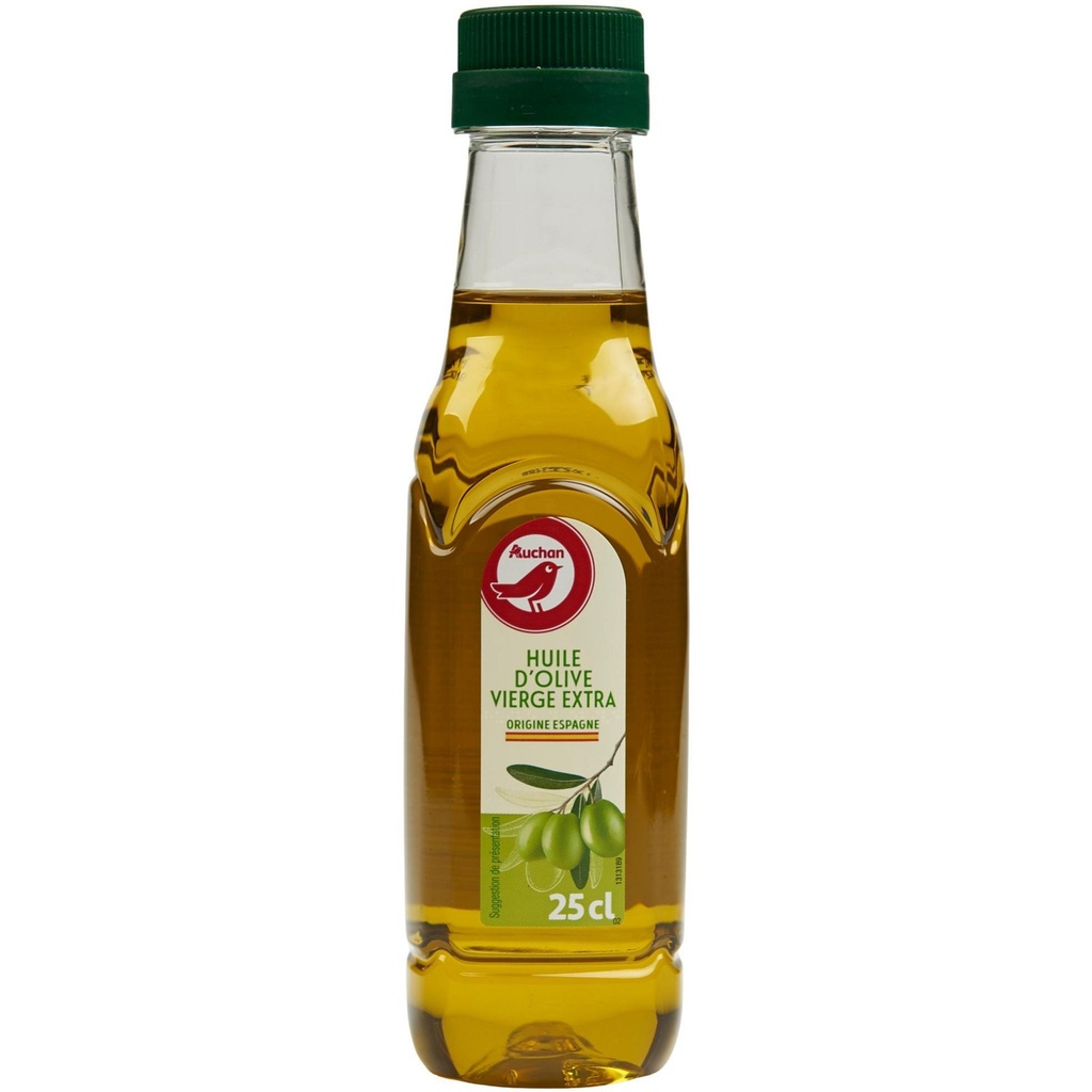 AUCHAN - Huile d'olive vierge extra classique origine Espagne