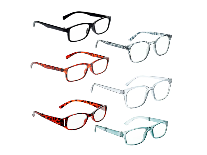 1-1.75 Basic Diopter Blue Light Blocking and Folding Reading Glasses