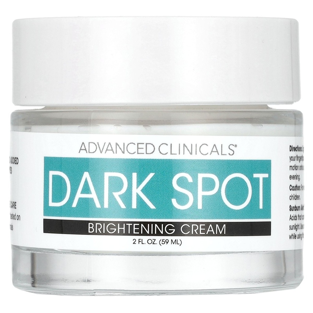 [BL] Advanced Clinicals, Dark Spot Brightening cream 2 oz (59 ml) 