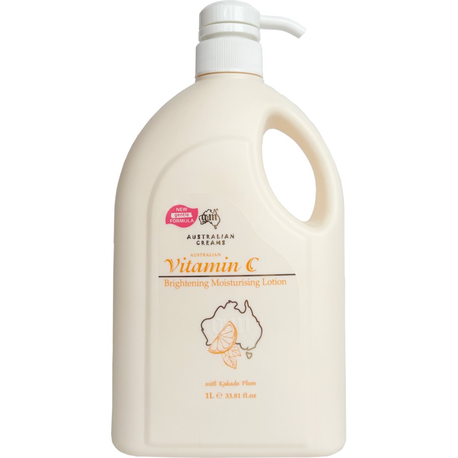 Australian Creams Vitamin C brightening moisturising lotion 1L