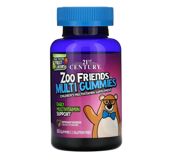Zoo Friends - Multi Gummies - Daily Multi - 60ct