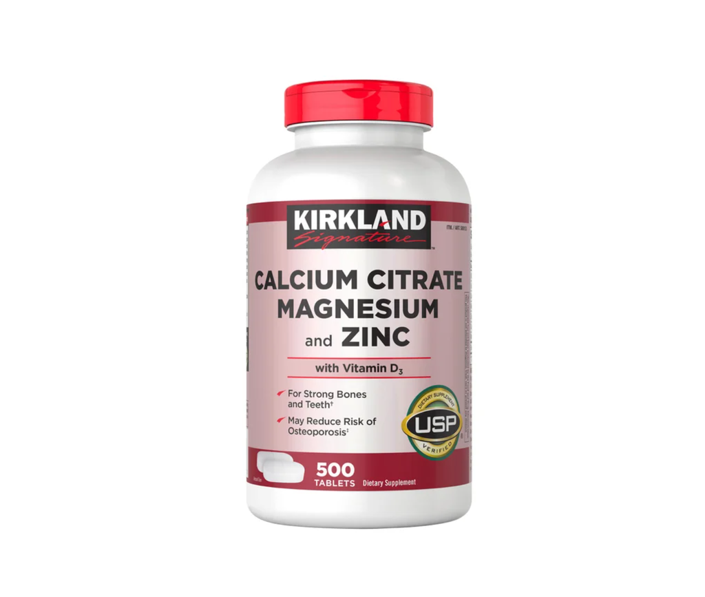 [CC] Kirkland signature Calcium Citrate Magnesium and Zinc 500 tablets [196633900890]