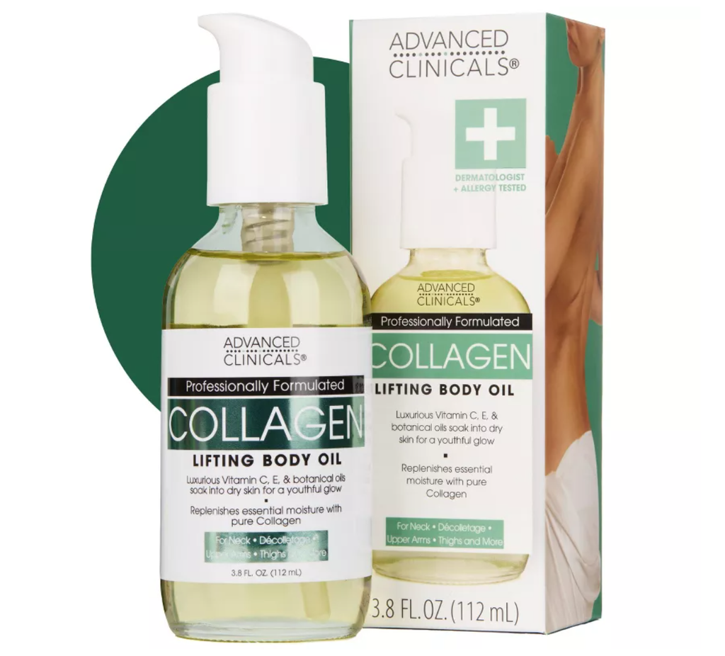 Advanced Clinicals - Collagen Lifting Body Oil - 112mL