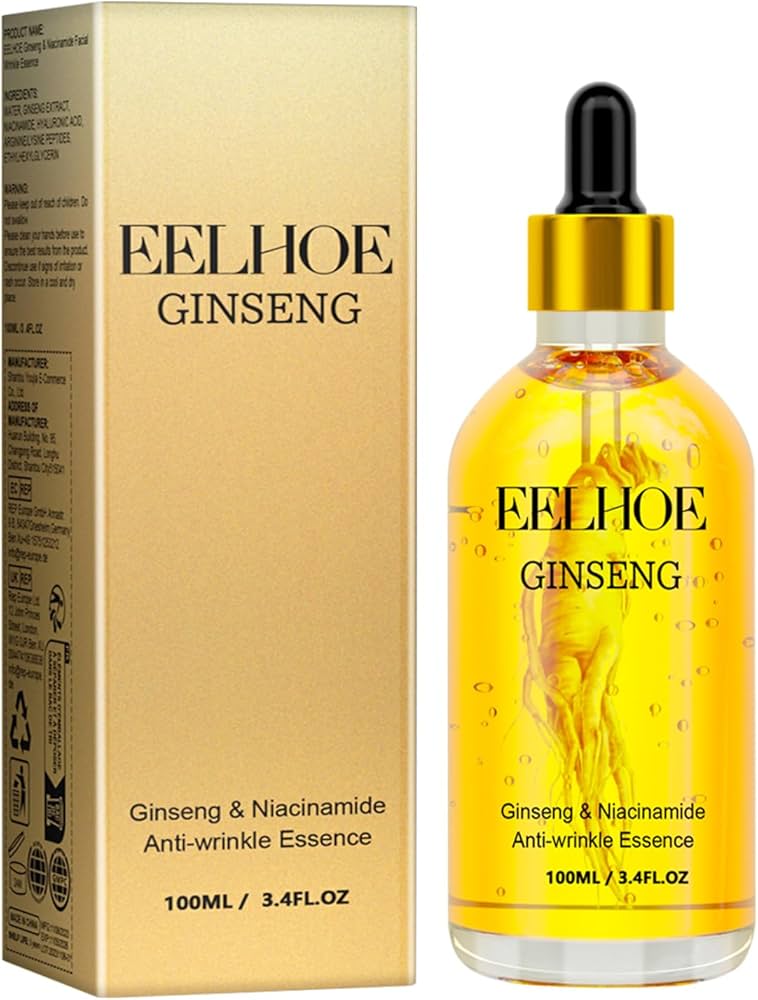 Eelhoe - Ginseng & Niacinamide - Anti-Wrinkle Essence - 100mL