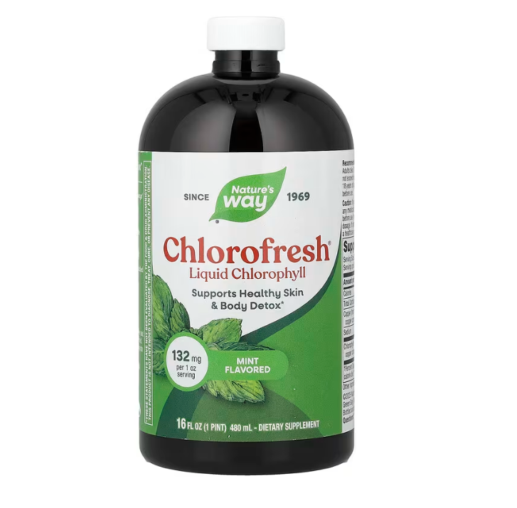 Nature's Way, Chlorofresh®, Liquid Chlorophyll, Mint, 16 fl oz (480 ml)