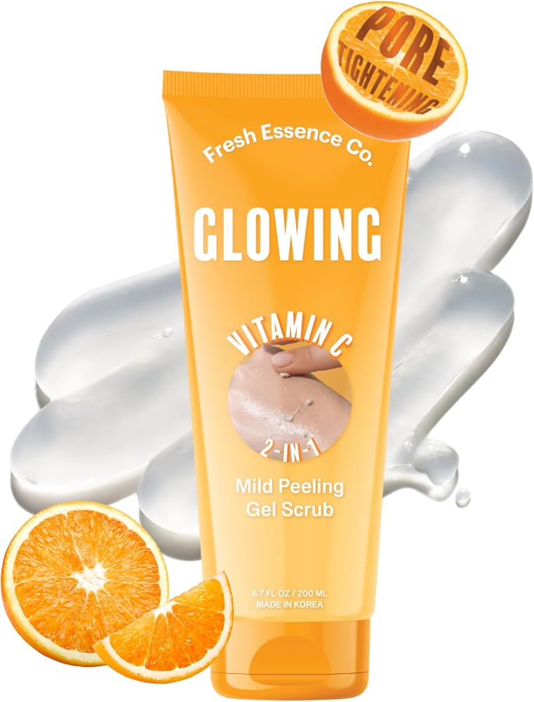 Fresh Essence Co. - Glowing Vitamin C - 2 in 1 - Mid Peeling Gel Scrub - 200mL