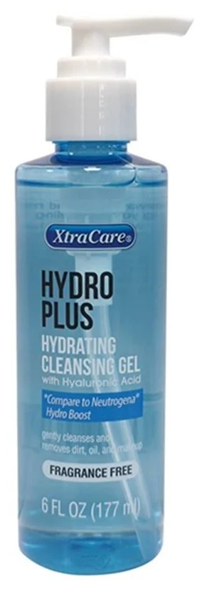 XtraCare - Hydro Plus - Hydrating Cleansing Gel - Hyaluronic Acid - 177mL