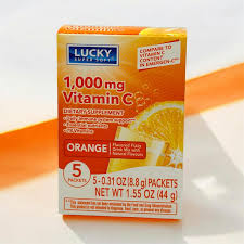 Lucky Super Soft - 1,000 mg Vitamin C - Orange - 5 packets