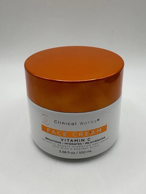 CLINICAL WORKS VITAMIN C Facial Cream Ultra-Hydrating 3.2 fl 
