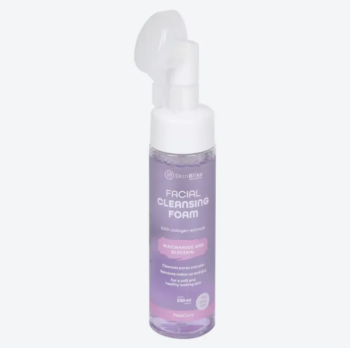 SkinBliss - Facial Cleansing Foam - Niacinamide and Glycerin - 200mL