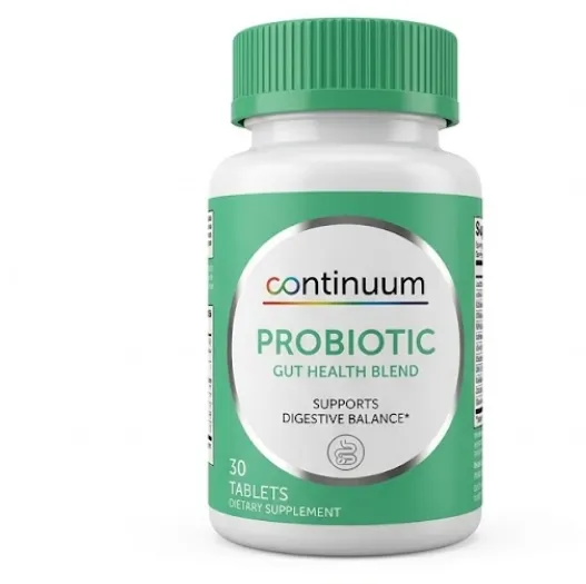Continuum - Probiotic - Gut Health Blend - 30 Tablets