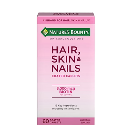 [SR] Nature's Bounty - Hair, Skin & Nails - 60 Coated Caplets