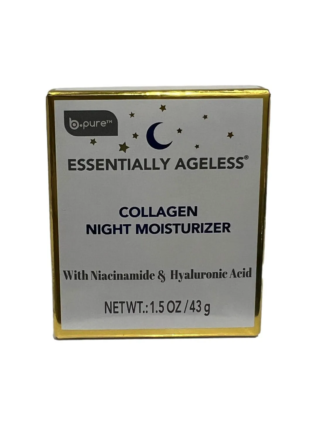 [DT] b.pure Essentially Ageless Collagen Night Moisturizer 1.5 oz.