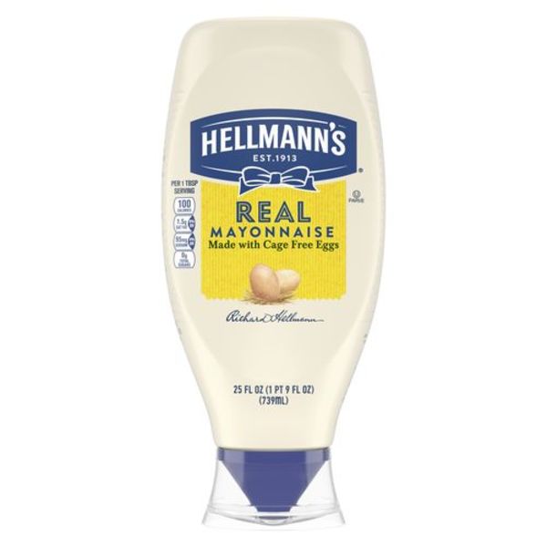 Hellmann's Real Mayonnaise Squeeze Bottle, 1 ct. [7234] 