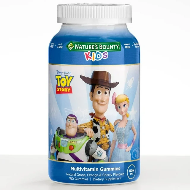 [SR] Nature's Bounty - Disney and Pixar Toy Story Kids Gummy Multivitamin, 180 Gummies