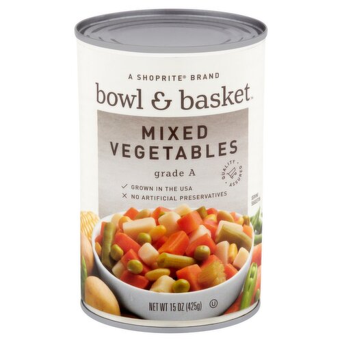 Bowl & Basket Mixed Vegetables, 15 oz (425g)
