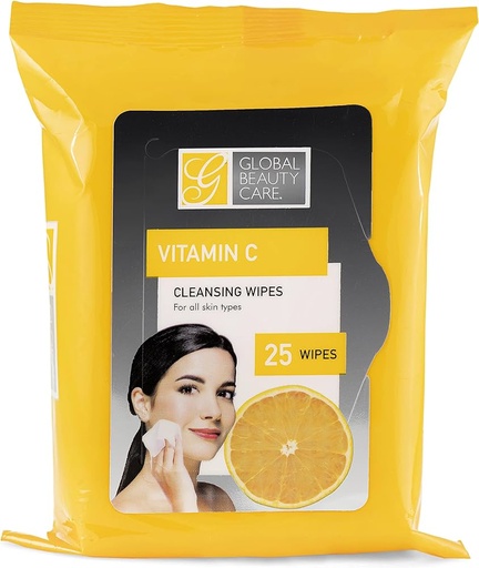 [DT] Global Beauty Care - Vitamin C Cleansing wipes 25 Ct 