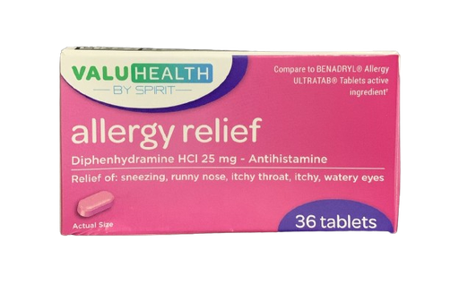[DG] ValuHealth Allergy Relief 36 tablets
