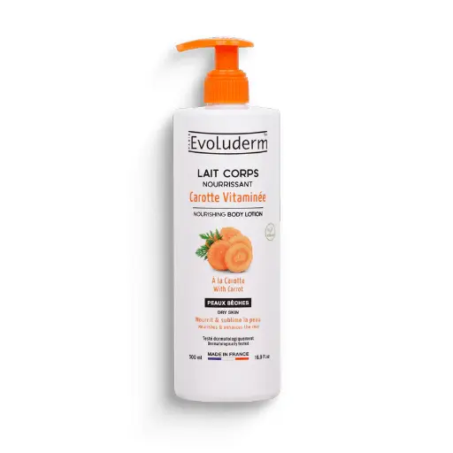 [FR] Evoluderm lait corps carotte  (500ml) 