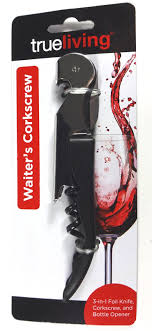 [DG] True Living 3 In 1 Waiter's Corkscrew