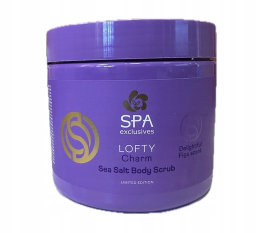 [FR] spa lofty charm sea salt body scrub