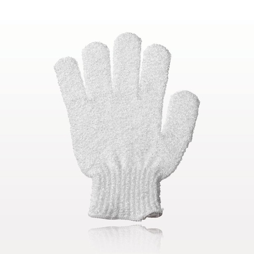 the bath shop gants exfoliants (blanc) [1500]