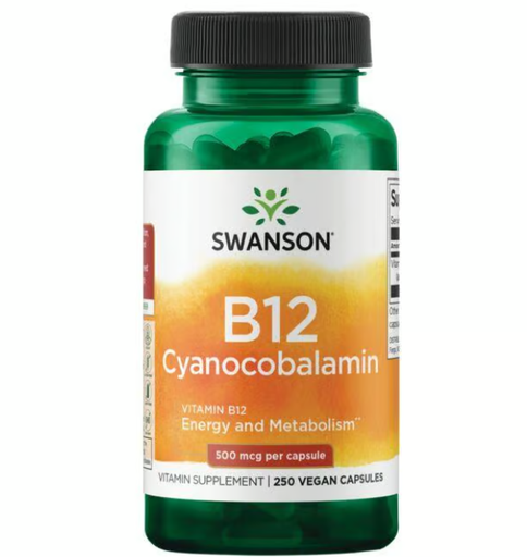 [SW] Swanson B12 Cyanocobalamin - 250 ct