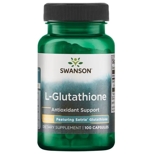 [SW] Swanson L-Glutathione - Antioxidant Support Glutathione - 100 capsules 