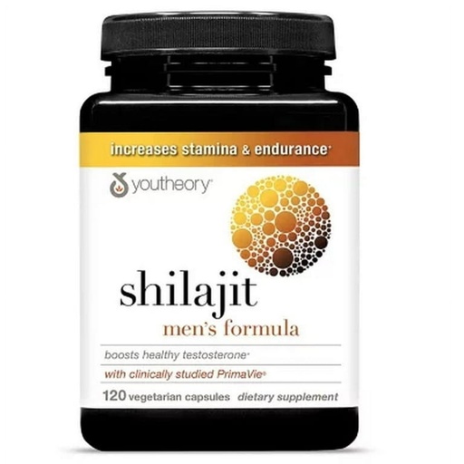 [SC] Youtheory Shilajit men's formula 120 vegetarian capsules 