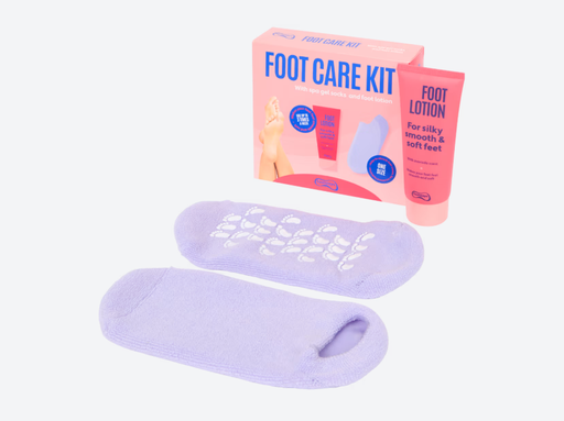 [FR] Foot Care Kit with spa gel socks and foot lotion