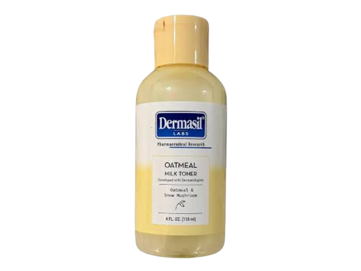 [DT] Dermasil Labs Oatmeal Milk Toner, Oatmeal & Snow Mushroom, 4 fl oz/118 mL