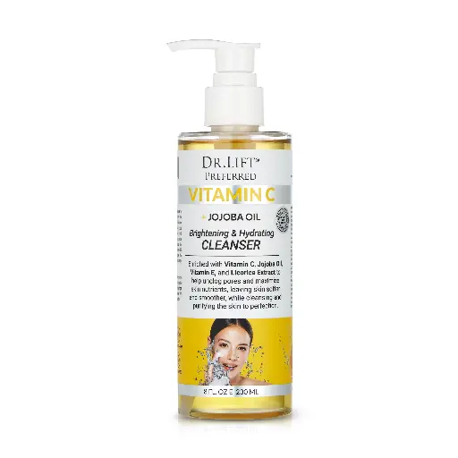 Dr. Lift  Preferred - Vitamin C - jojoba oil - Brightening & Hydrating CLeanser - 230 mL