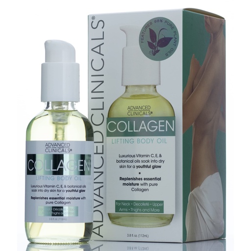[BL] Advanced Clinicals - Collagen lifting body oil - 112mL