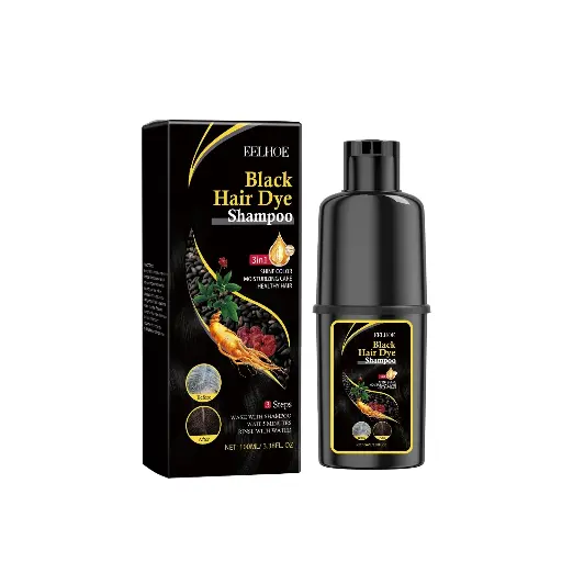 [CN] Eelhoe - Black Hair Dye - 100mL