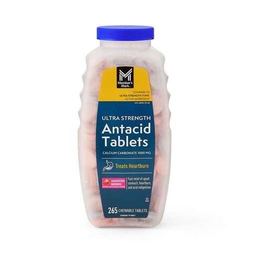 [SC] Member's Mark - Antacid 265 tablets