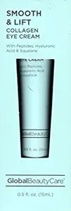 [DT] Global Beauty Care Smooth & Lift Collagen Eye Cream with Peptides, Hyaluronic Acid & Squalane 0.5fl oz