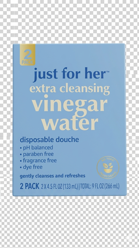 just for her - extra cleansing vinegar water - 2 Pack