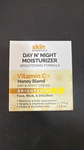Skin essentials - day n' night moisturizer - Vitamin C - 110g