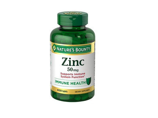 Nature's Bounty - Zinc 50mg - 400 tablets