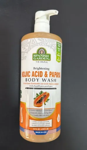 Spanish Garden - Brightening Kojic Acid & Papaya - Body Wash - 1L