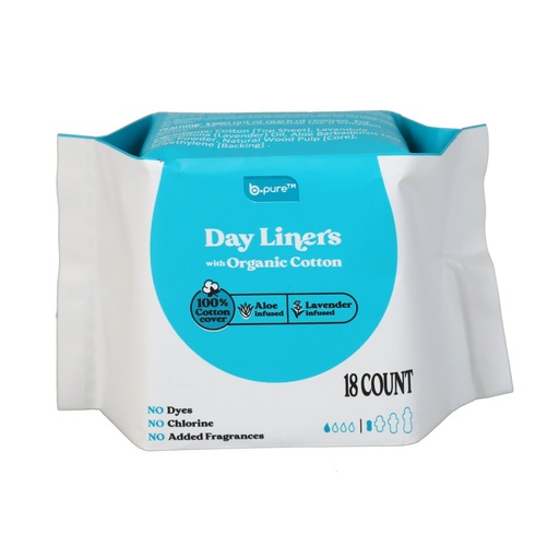 [DT] b.pure - Day Liners - Lavender and Aloe Infused, 18 ct.