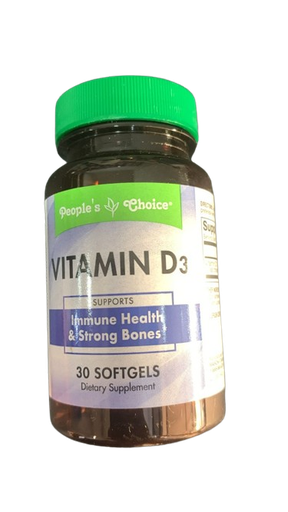 [DT] People's Choice - Vitamin D3 - 30 Ct.